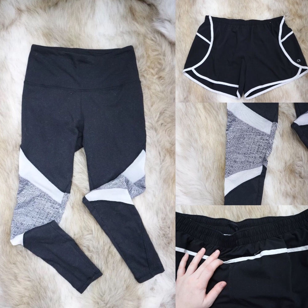 Set Athletic Leggings Running Shorts Marika & GAP